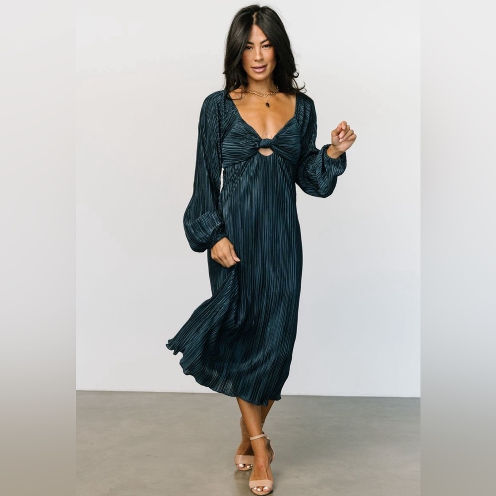 Peacock Midi Dress | Baltic Born